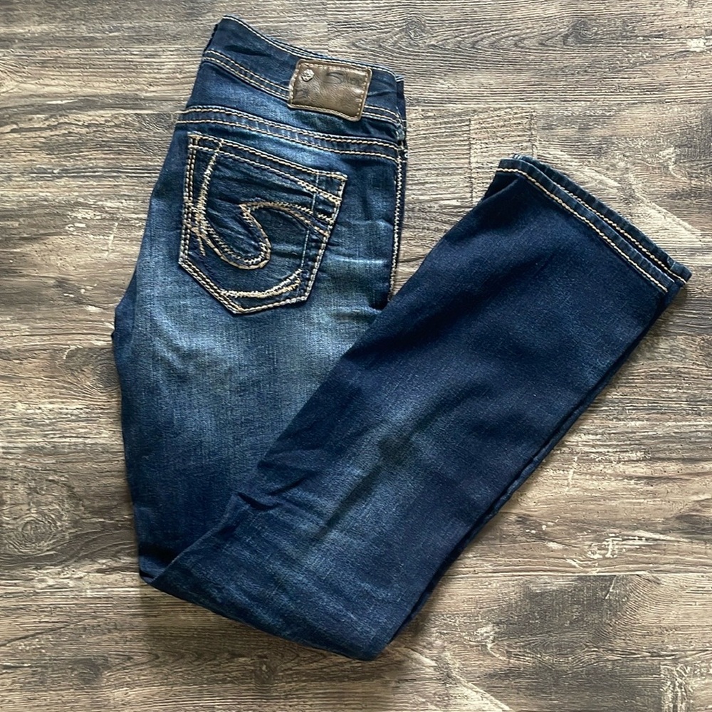 Silver Jeans Super Stretch Suki Mid Slim Boot